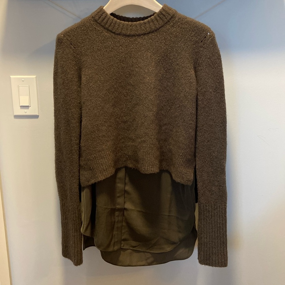 [Great Condition] ALLSAINTS Tierny Shirt Jumper / Green / Size Small